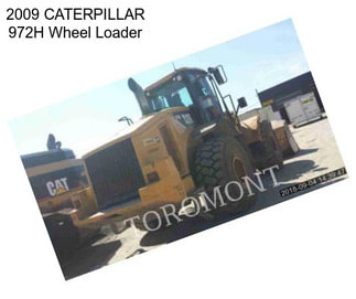 2009 CATERPILLAR 972H Wheel Loader