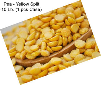 Pea - Yellow Split 10 Lb. (1 pcs Case)