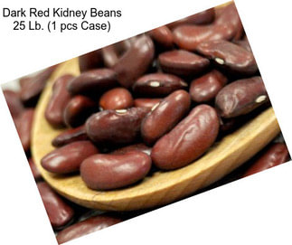 Dark Red Kidney Beans 25 Lb. (1 pcs Case)