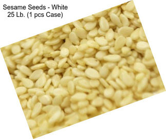 Sesame Seeds - White 25 Lb. (1 pcs Case)