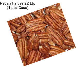 Pecan Halves 22 Lb. (1 pcs Case)