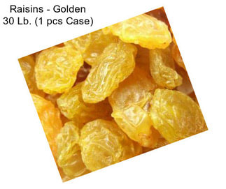 Raisins - Golden 30 Lb. (1 pcs Case)