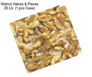 Walnut Halves & Pieces 25 Lb. (1 pcs Case)