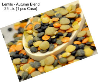 Lentils - Autumn Blend 25 Lb. (1 pcs Case)