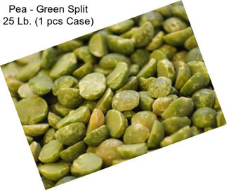 Pea - Green Split 25 Lb. (1 pcs Case)