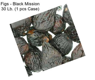 Figs - Black Mission 30 Lb. (1 pcs Case)