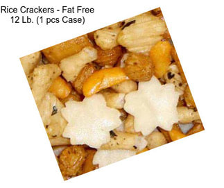 Rice Crackers - Fat Free 12 Lb. (1 pcs Case)
