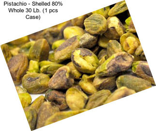 Pistachio - Shelled 80% Whole 30 Lb. (1 pcs Case)