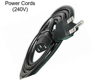 Power Cords (240V)