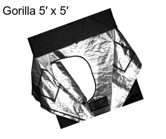 Gorilla 5′ x 5′