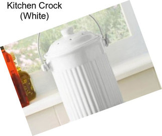 Kitchen Crock (White)