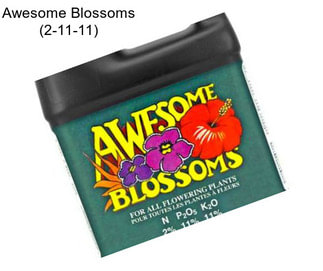 Awesome Blossoms (2-11-11)