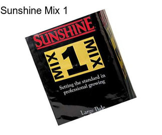 Sunshine Mix 1