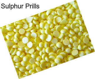 Sulphur Prills
