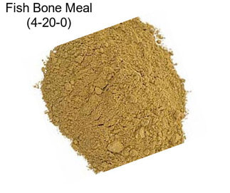 Fish Bone Meal (4-20-0)