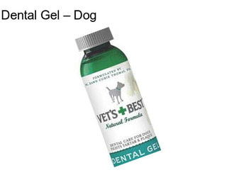 Dental Gel – Dog