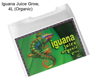 Iguana Juice Grow, 4L (Organic)