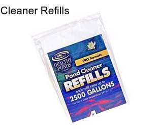 Cleaner Refills