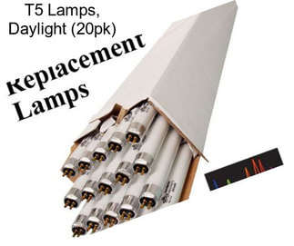 T5 Lamps, Daylight (20pk)