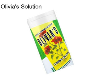 Olivia\'s Solution