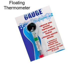 Floating Thermometer