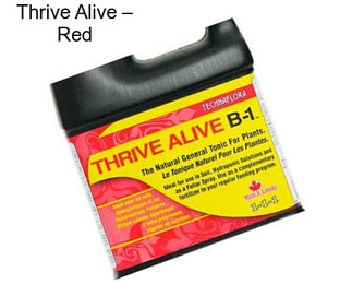 Thrive Alive – Red