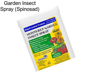 Garden Insect Spray (Spinosad)