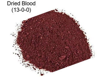 Dried Blood (13-0-0)