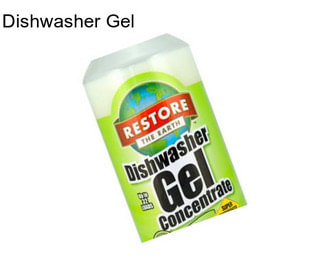 Dishwasher Gel