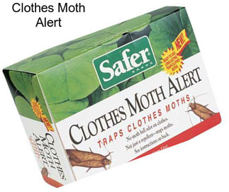 Clothes Moth Alert