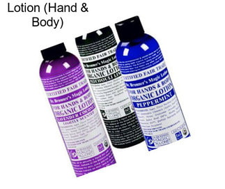 Lotion (Hand & Body)