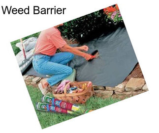 Weed Barrier