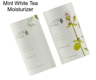 Mint White Tea Moisturizer