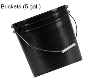 Buckets (5 gal.)