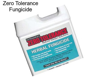 Zero Tolerance Fungicide