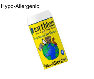 Hypo-Allergenic