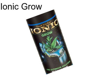 Ionic Grow