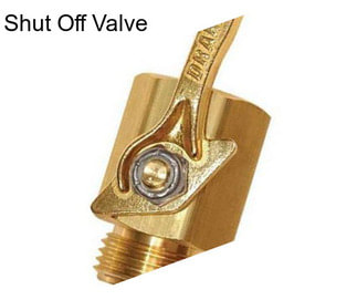 Shut Off Valve