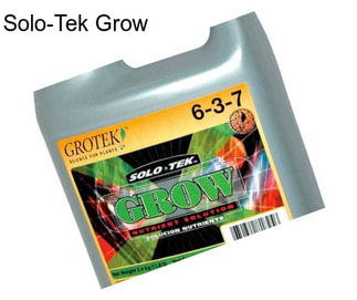 Solo-Tek Grow