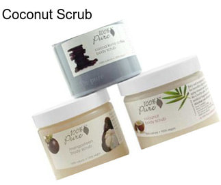 Coconut Scrub