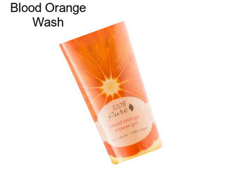 Blood Orange Wash