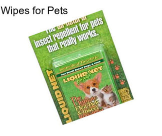 Wipes for Pets
