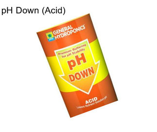 PH Down (Acid)