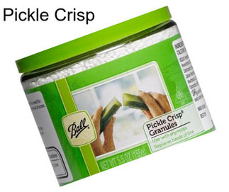 Pickle Crisp