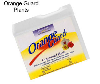 Orange Guard Plants