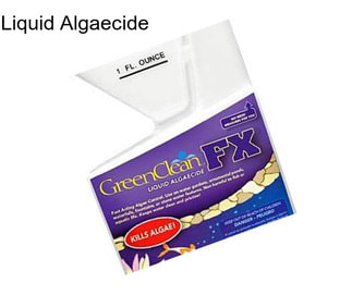 Liquid Algaecide