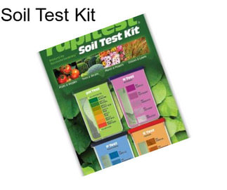 Soil Test Kit