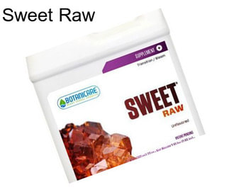 Sweet Raw