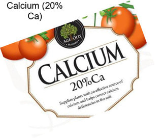 Calcium (20% Ca)