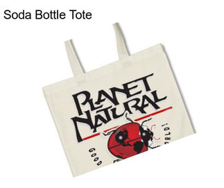 Soda Bottle Tote